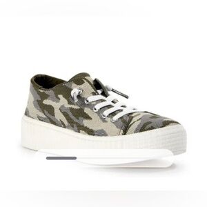 Madden NYC Green Camouflage Sneakers